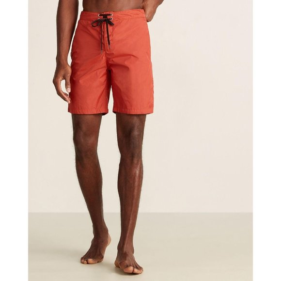 Solid & Striped Rust Board Shorts - Picture 1 of 2